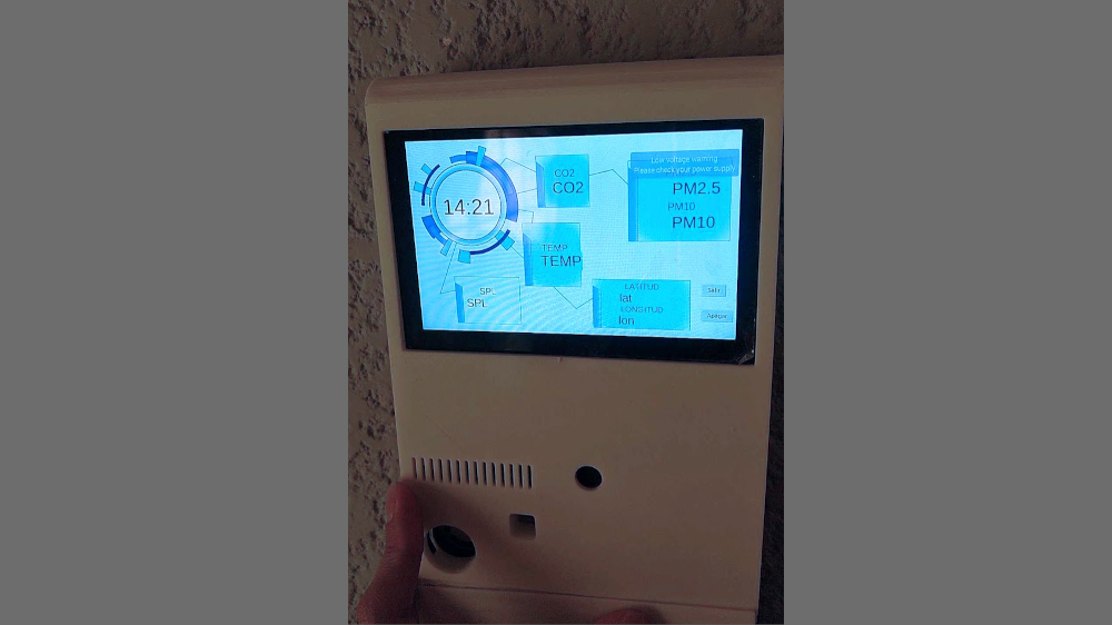 Air pollution monitor